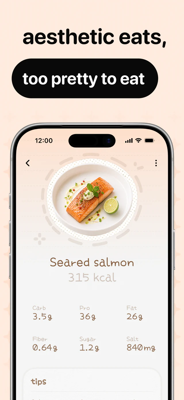 nosh food logging feature screenshot 4