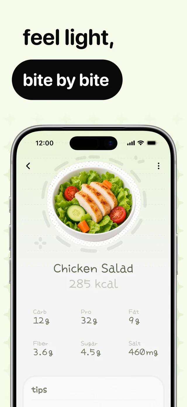 nosh food logging feature screenshot 5